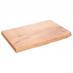 Seinariiul, helepruun, 60x40x4 cm, t&ouml;&ouml;deldud tammepuit