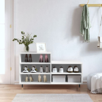 Jalatsikapp, valge, 102 x 36 x 60 cm, tehispuit