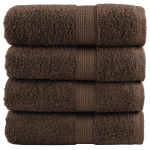 Premium-klassi pesur&auml;tikud SOLUND 4 tk pruunid 30 x 30 cm 600 g/m&sup2;