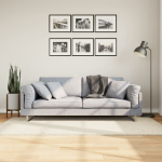 Vaip "oviedo" l&uuml;hikese narmaga, beež, 100 x 200 cm