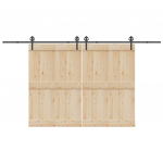 LIUGUKSE TARVIKUTE KOMPLEKT 400 CM TERASEST, MUST