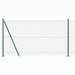 Ahela link aed postidega roheline 1.2 x 10 m teras
