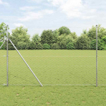 Aed koos postidega h&otilde;bedane 1.6 x 10 m pvc kaetud teras