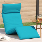 Kokkupandav p&auml;evitustool t&uuml;rkiissinine 175 x 54 x 8,5 cm Oxford-kangast
