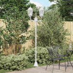 Aia valgus valge 68 x 20 x 235 cm alumiinium ja klaas