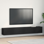 TV KAPI KOMPLEKT 2 TK MUST TAMME 100X30X30 CM T&Ouml;&Ouml;STUSLIK PUIT