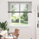 Venetsi rulood tumehall 130 x 130 cm alumiinium