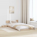 Voodiraam Pruun 100 x 200 cm puit