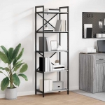 Raamatukapp Hall Sonoma 56 x 34 x 171 cm Tehispuit
