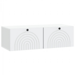 Rippuv TV kapp Valge 99 x 41 x 30 cm Tehispuit