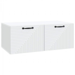 Rippuv TV kapp Valge 78,5 x 41 x 30 cm Tehispuit