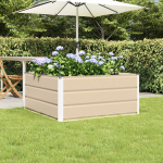 Taimekast ebarealne 100 x 100 x 45 cm teras