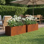 Aia istutuskast 2 tk rooste 60 x 20 x 20 cm