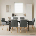 S&ouml;&ouml;gitoa Toolid 6 pcs kangas Tumehall 60 x 56 x 96 cm