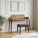 Stuudio laud Artisan tamm 110 x 36 x 19,5 cm Tehispuit