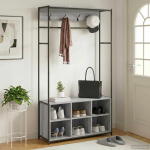 Riidenagi koos kingahoidjaga Hall Sonoma 100 x 32 x 180,5 cm