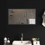 LED vannitoa peegel L&auml;bipaistev 70 x 40 cm karastatud klaas