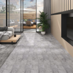 Pvc-st p&otilde;randaplaadid, 4,46 m&sup2; 3 mm, iseliimuv, tsementpruun