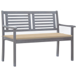 2-kohaline aiapink istmepadjaga, 120 cm, hall, eukal&uuml;ptipuit