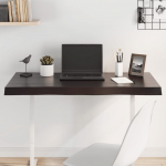 Lauaplaat, tumepruun, 100 x 50 x (2-6) cm, t&ouml;&ouml;deldud t&auml;ispuit