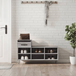 Kingakapp, hall sonoma tamm, 102x36x60 cm, tehispuit