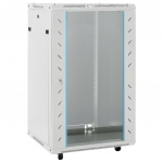 18U SERVERIKAPP, 19" IP20, HALL, 60 X 60 X 100 CM