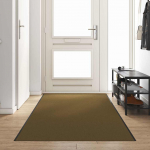 Uksematt muu pruun ja must 120 x 350 cm pol&uuml;amiid ja pvc