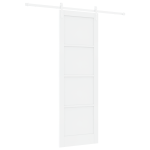 Liuguks koos tarvikute komplektiga valge 78x232 cm massiivne puit