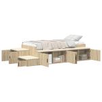 LadustamisVoodiraam sonoma tamm 100x200 cm