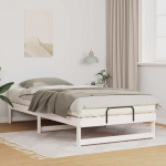 Voodiraam Valge 100 x 210 cm Tahke m&auml;nd