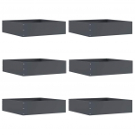 Murupiire 6 tk antratsiit 50 x 50 x 13 cm teras