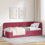 Nurga voodiraam Veinpunane 80 x 200 cm Samet