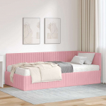 Nurgavoodi raam koos madratsiga peaga 2 pcs Hall Samet