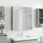 Vannitoa peeglikapp Hall Sonoma 60 x 14,5 x 70 cm Tehispuit