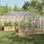 Taimede kate L&auml;bipaistev 7 x 4 m PVC
