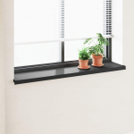 Akna aluskate Musta puidu mustriga 160 x 30 x 4,5 cm PVC