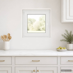 Aken risor 60 x 55 cm PVC ja klaas