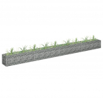 Gabioon-taimelava, tsingitud teras, 360 x 30 x 30 cm