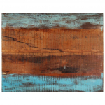 Ristk&uuml;likukujuline lauaplaat 70x90 cm 25&ndash;27 mm taastatud puit