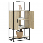 HIGHBOARD SONOMA TAMM 68X35X139 CM ENGINEERED WOOD AND METAL
