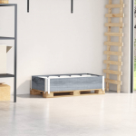 Kaubaaluste &auml;&auml;r, hall, 100x50 cm, toekas m&auml;nnipuit