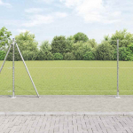 Aed koos postidega h&otilde;bedane 1.2 x 10 m pvc kaetud teras