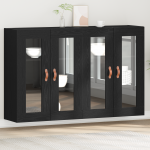 Seinalambid 2 tk must tamme 69,5x34x90 cm t&ouml;&ouml;deldud puit