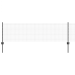 Keermestatud aiapink koos 11 u-postiga hall 0,6x25 m teras
