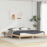 Voodiraam koos k&uuml;lglaudadega Neutraalne 200 x 220 cm