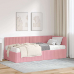 Nurgavoodi raam koos madratsiga peaga 2 pcs Hall Samet