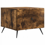 Kohvilaud sahtliga Suitsutatud tamm 49 x 50 x 40 cm Tehispuit