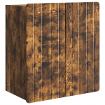 Seinale kinnitatav kapp Suitsutatud tamm 59 x 31 x 64 cm