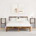 &Ouml;&ouml;kapp 2 pcs Suitsetatud tamm 35 x 32 x 68,5 cm Tehispuit