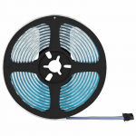 Led ribad 2 tk must ja l&auml;bipaistev 4000 mm vask ja plastik
